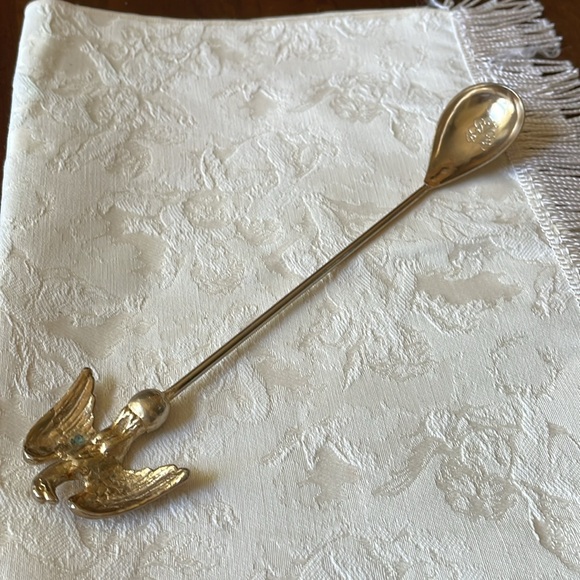 Vintage Eagle top long ice tea spoon - Picture 7 of 8